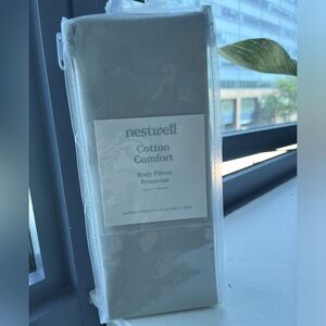 Gray Body Pillow NIB
